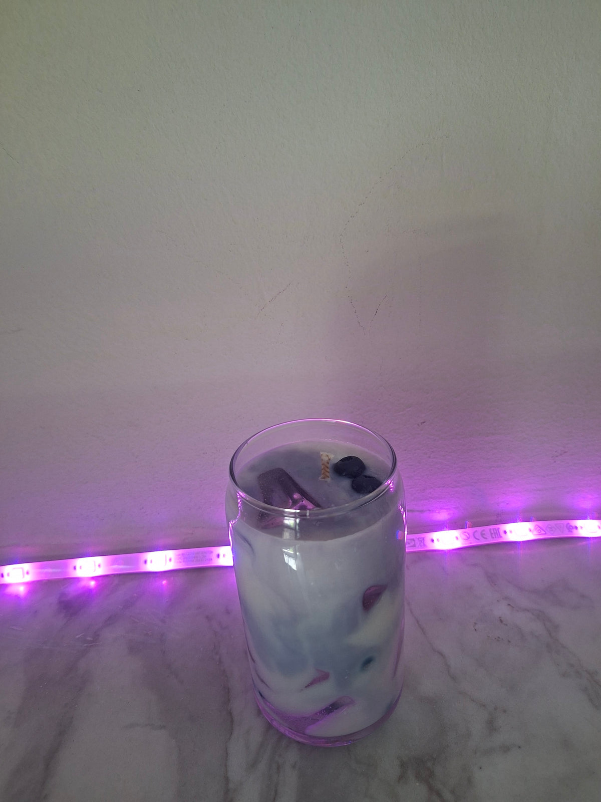 Blueberry Iced Latte