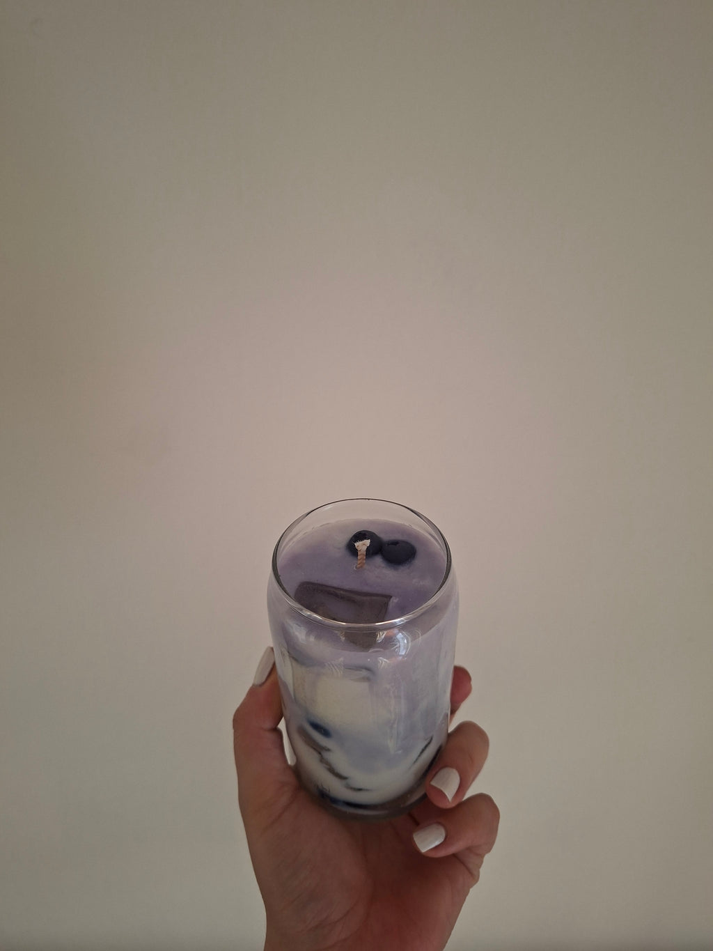Blueberry Iced Latte